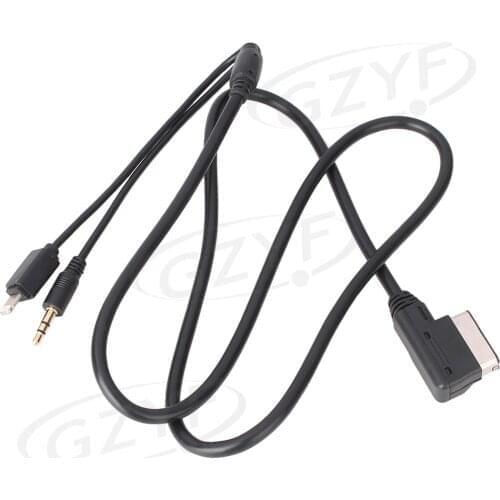 3.5mm Music Interface Charge Adapter AUX Audio Cable For Audi A3 A6 A8 Automobile Car Parts Accessories