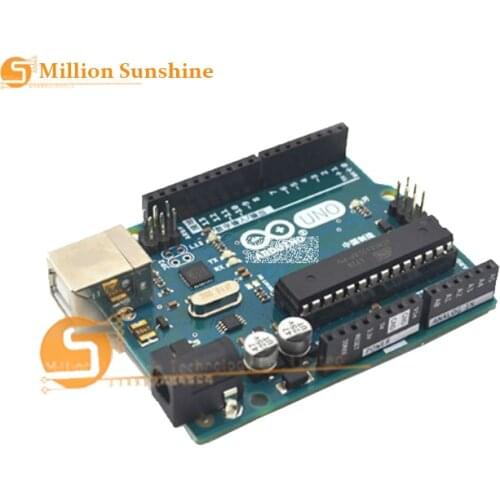1pcs high quality arduino UNO R3 Official Genuine Chinese Version Free Shipping
