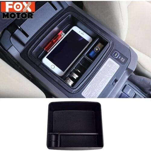 Car Central Armrest Storage Box For Toyota Land Cruiser Prado 2004-2016 2017 2018 Console Arm Rest Tray Pallet Container