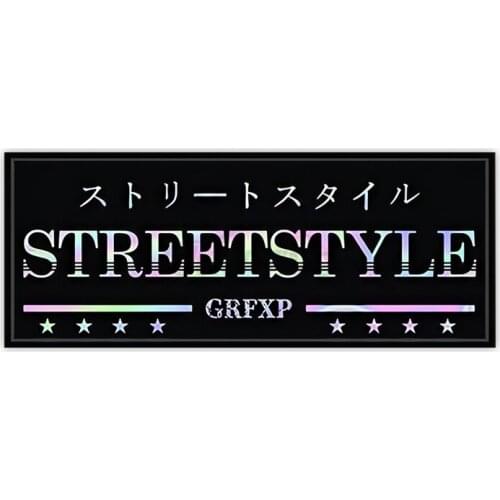 Fuzhen Boutique Decals Exterior Accessories Midnight Runner JDM Box Sticker Decal Vinyl Tuner Drifting Drift Racing Race Sticker