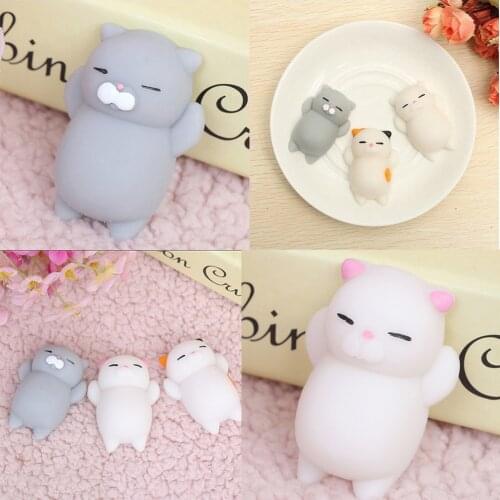 Mini Squishy toy Cute cat antistress ball Squeeze Mochi Rising Toys Abreact Soft Sticky squishi toys gift stress relief