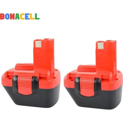 Bonacell 1PCs 12V 3.0Ah Ni-MH Battery for Bosch 12V Drill GSR 12 VE-2,GSB 12 VE-2,PSB 12 VE-2, BAT043 BAT045 BTA120 26073 35430