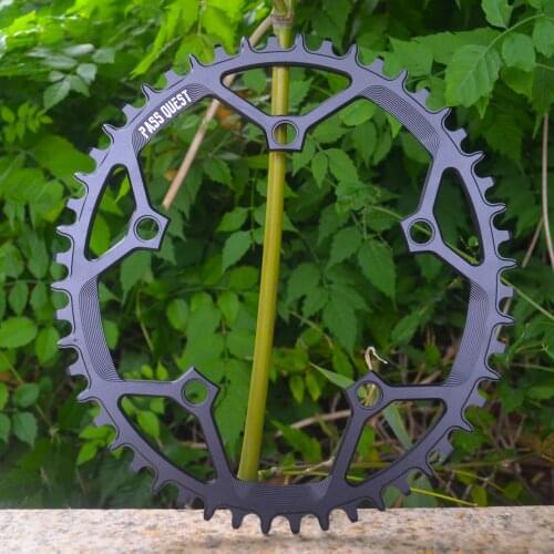 PASS QUEST 130BCD OVAL Bicycle Chain Ring MTB Bike Chain Wheel 42T-52T Bicycle Chainring Crankset Shimano Cnc Crankset