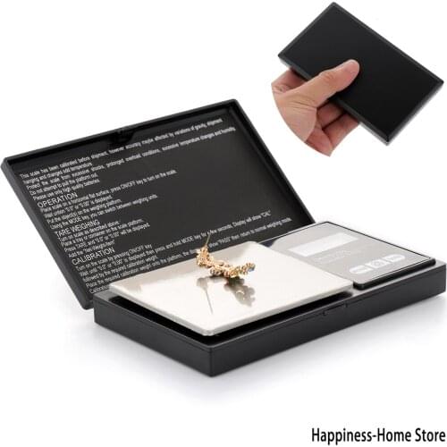 Portable LCD Electronic Digital Scale 200g to 0.01g Precision Small Jewelry Weighing Scale Kitchen Tools Backlight Gram Scale