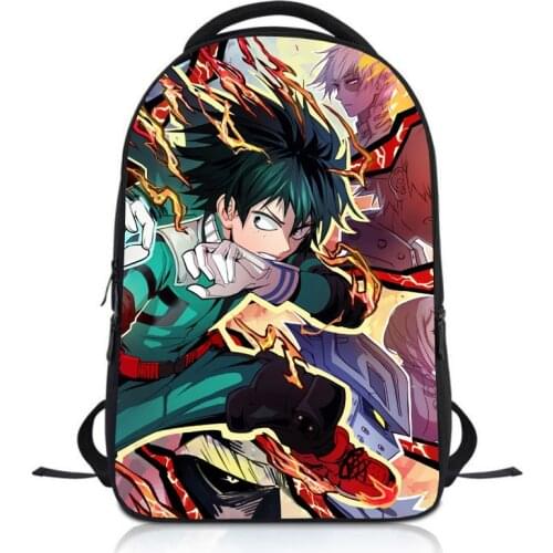 Anime My Hero Academia Students Backpack School Bag Children Cartoon Knapsack Boys Girls Rucksack Kids Bookbag Satchel