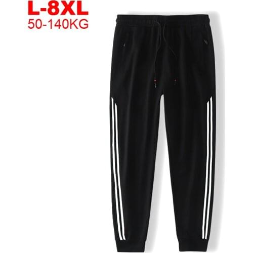 Mens Joggers Casual Pants Size Stripes Men Sportswear Tracksuit Sweatpants Big Size Bottoms Trousers Hip Hop Jogger Streetwear