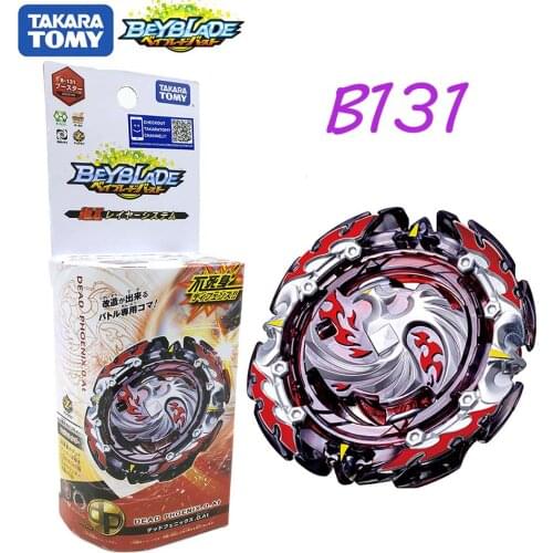 TAKARA TOMY BEYBLADE B131 Ultra-Z Awakening Black Death Phoenix Undead Bird Rotary Gyroscope Toy baybladeb131
