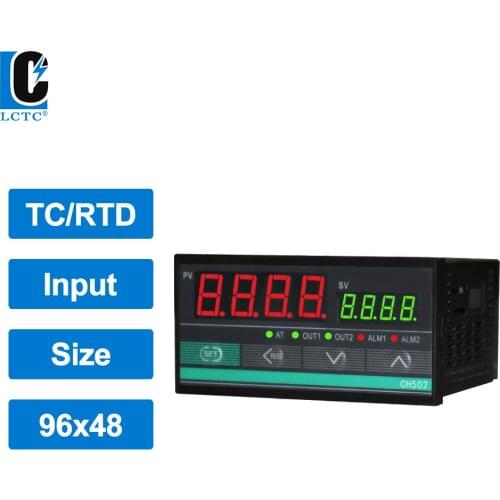 TC/RTD input CH502 96x48mm SSR/Relay/4-20mA/0-10V output RKC Industrial intelligent PID temperature controller
