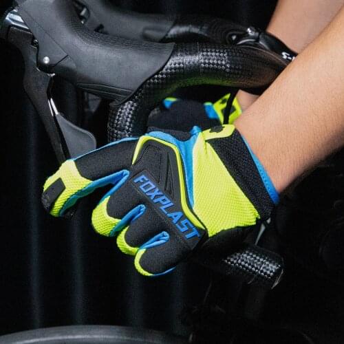 Kapvoe MTB Bike Gloves Full Finger Cycling Gloves 3D Anti-slip Sports Gloves Bike Accessories Gloves Fitness Gloves Men
