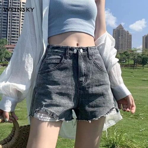 Weinsky Womens Ripped Jeans