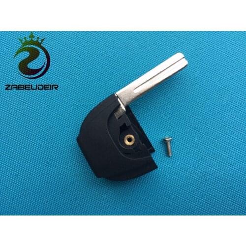 1Pcs Replacement Key Cover Remote Case Flip Head Part With Uncut Blank Blade NE66 For Volvo S60 S80 V70 XC70 XC90 No Logo Parts