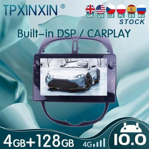 10.0 PX6 For Peugeot 206 2000 - 2016 Android Car Stereo Radio with Screen Radio Player Car GPS Navigation Head Unit