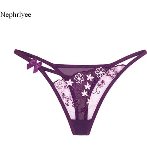 2021 Sexy Lace G-String Panties Hot Transparent Briefs For Women Underwear Ladies Panty Tempting Thong Low-Rise Lingerie P039