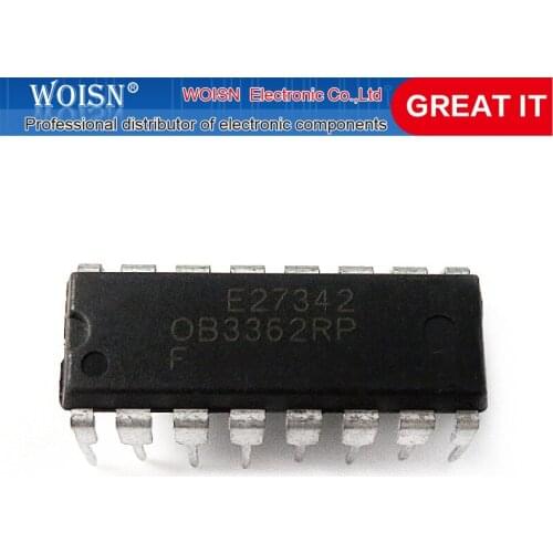5PCS OB3362RP 0B3362RP DIP-16 laptop chip new In Stock