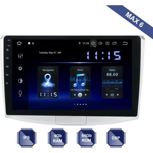 Dasaita Android 10 Car Radio 2Din GPS Navi for Volkswagen Passat B6 B7 CC 2010 2011 2012 2013 2014 2015 DSP IPS 4Gb+64Gb BT WIFI