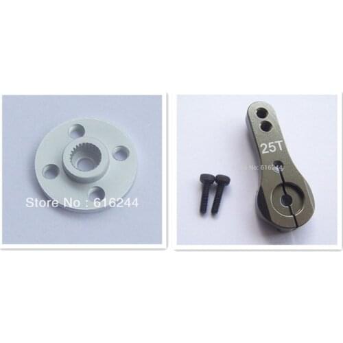 Freeship 10/100x Aluminum Metal 25T Servo Arm Round type Disc Matal Horns /25T Arm horn For DS3218 DS3115 Futaba ACE Robot