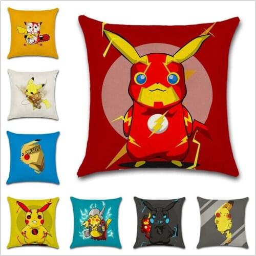 Cute cartoon animal cosplay comic cushion cover Decor car Chair sofa seat Decorative Home friend kids room gift pillowcase