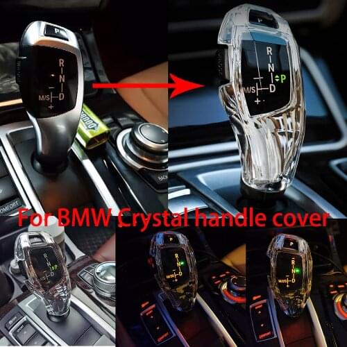 For BMW 5 series 3 series 525 320 x3 x4 x5 x6 interior accessories modified crystal handle cover decorative crystal LHD