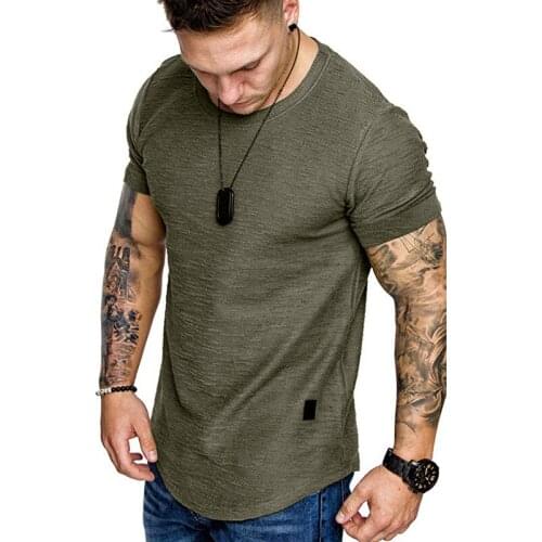 FANAN Men's Plain T-shirts