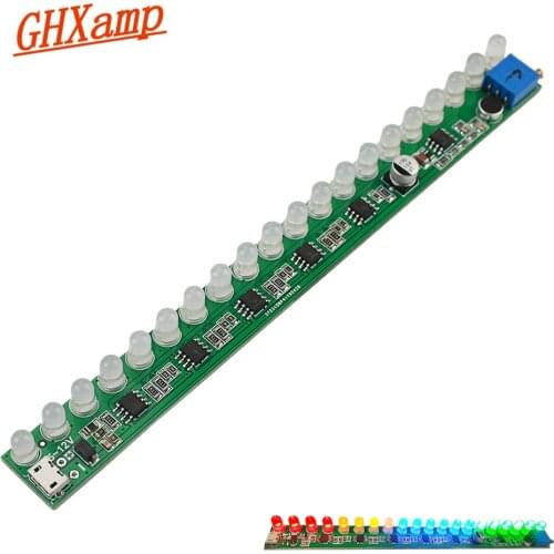 GHXAMO Mono Voice Level Indicator Music melody light audio sensor light four color mixing sensitivity adjustable