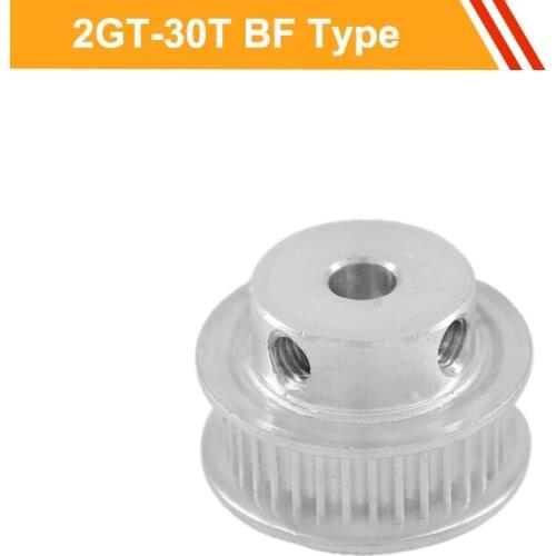GT2 30T Synchronous Pulley Wheel 7mm/11mm Belt Width 2GT Type Timing Pulley 4/5/6/6.35/7/8/10mm Bore Gear Belt Pulley