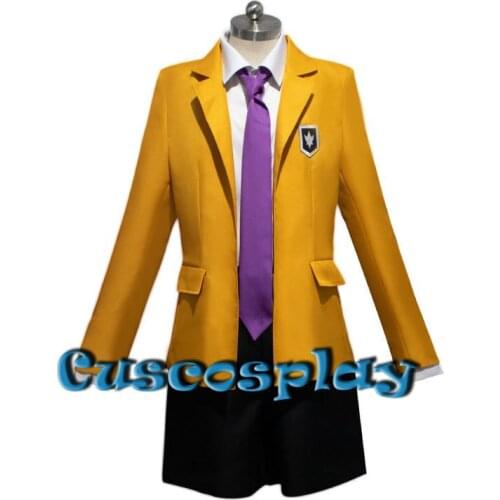 New Anime Shaman King Tao Ren Cosplay Costume School Uniform Outfits Halloween Carnival Party Costumes for Adult Daily Suits