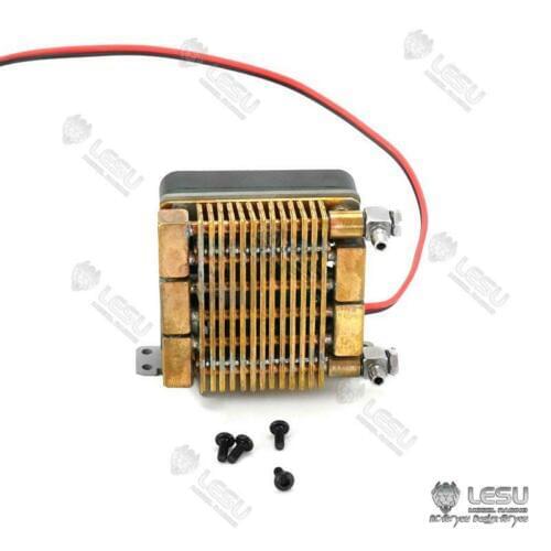 LESU Metal Cooling Apparatus Radiator A 1/14 DIY Dumper Truck Hydraulic System TH15859