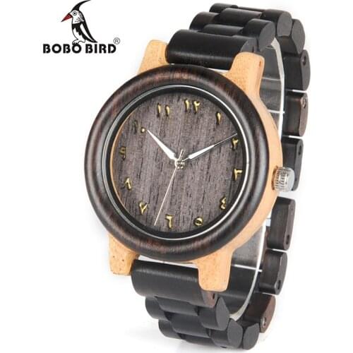 BOBO BIRD Quartz Mens Watch For Man Watches 2020 Luxury Wristwatch Men Elegant Ladies Watch Couple Timepieces Customize Clock