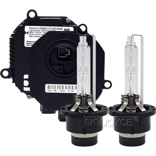 SKYJOYCE 10Sets 55W D2S 6000K Xenon HID Headlight Ballast Kit 4300K 5000K 8000K D2R Reactor Xenon Auto Car Headlamp Bulbs