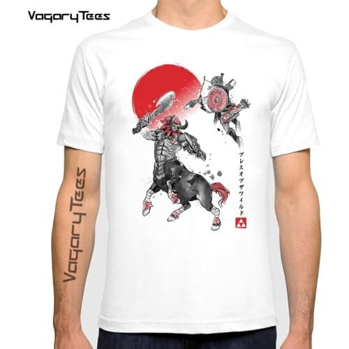 Mens T Shirt Link the Original Hero/Fighter/Guardian/Zanarkand Under the Sun Zelda Breath of the Wild Tee
