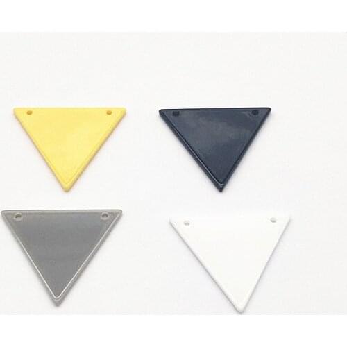 New Arrival! 30x34mm 100pcs Acrylic Triangle Charm for Handmade Earring DIY Parts,Jewelry Accessories Findings & Component