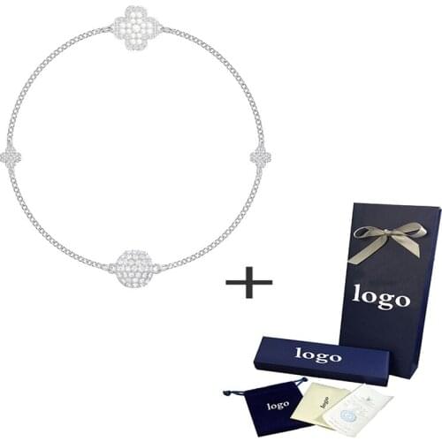 New Style Pearl Romantic Flower Magnetic Bracelet Elegant Simple Lady Send Lovers Gift