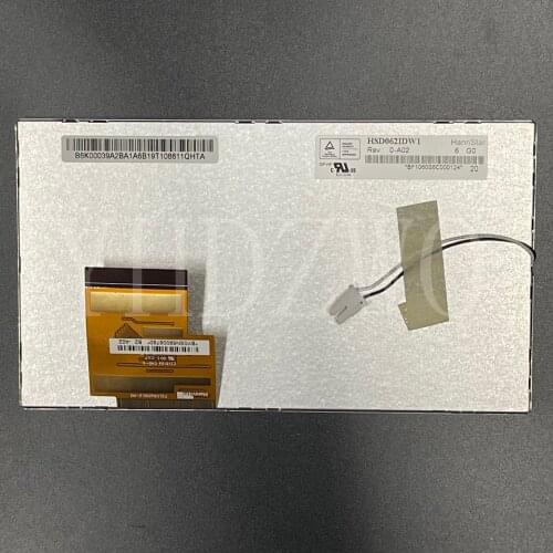 Original 6.2'' inch LCD display for Hannstar HSD062IDW1-A00 HSD062IDW1 A00 LCD screen display panel Free shipping