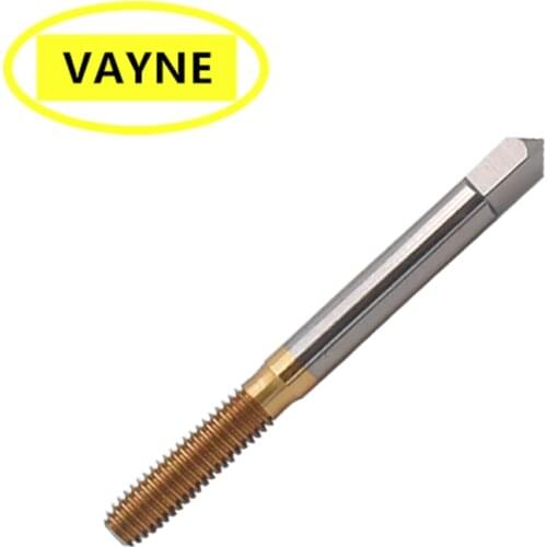 HSSE Metric With Tin Forming Tap M2.2 M2.3 M2.5 M2.6 M3 M3.5 M4 M4.5 M5 M6 M7 M8 M9 M10 M11M12 M14 M16 Machine Screw Thread Taps