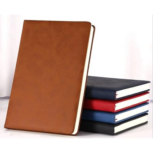 Soft and hard surface simple creative notebook business line notebook A5 diary gift company supplies
