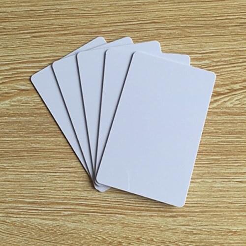 13.56MHz RFID Card ISO14443A NFC MF 1k S50 Blank Card Readable Proximity IC Card Animal Access PVC (Pack of 10/50/100)