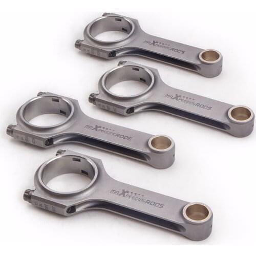 Connecting rod For Ford X Flow Lotus Twin Cam 4.826 Narrow Pin Conrod ARP 20000 3/8 bolts Pleuel 4340 EN24 Forged Piston Crank