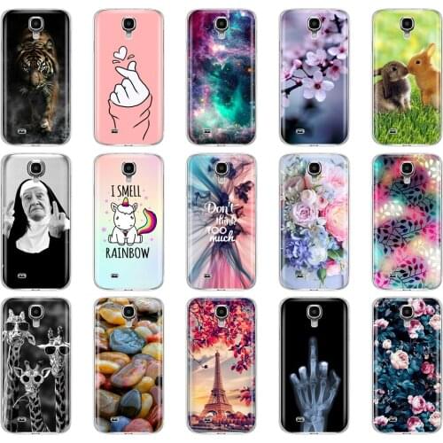 Silicon Case For Samsung Galaxy S4 i9500 Case Soft TPU Back Phone Cover For Samsung S 4 shell Hoesje Protective For S 4 Fundas