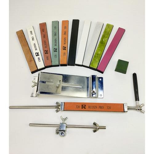 Kitchen professional kitchen sharpener sharpening system fixed angle sharpening stone Ruixin Pro 3 Apex stainless steel