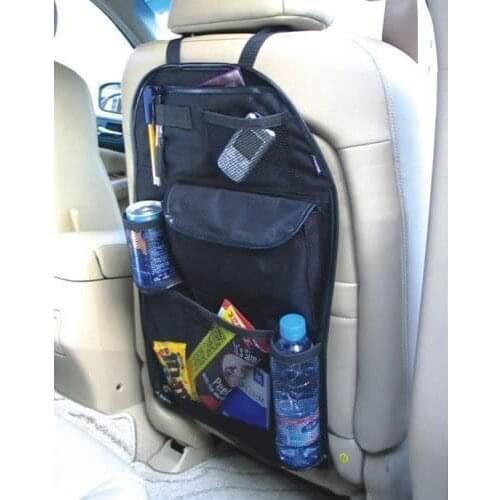 Universal Black Car Back Seat Organizer Multi-Pocket Storage Bag Box Case Car Seat Back Bag