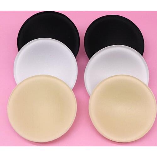 50-10Pair Sexy Sponge Bra Pads Push Up Breast Enhancer Swimsuit Bikini Padding Removeable Bra Padding Inserts Cups Intimates