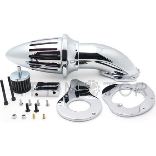 Aftermarket motorcycle parts Air Cleaner Kits intake filter for Honda Shadow 600 VLX600 VLX 1999-2012 Chrome