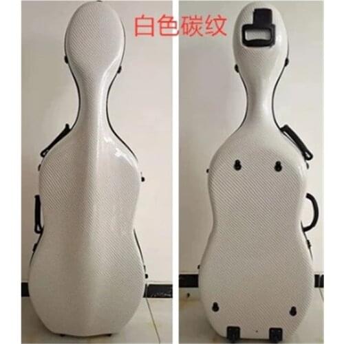 High Quality Carbon Fiber Cello Case /Wheells 4/4 Size