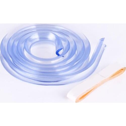 1m Baby Kids Protector Table Furniture Corner Edge Silicone Cover Bumper Strip Baby Collision Proof Edge Guards Softener Bumper