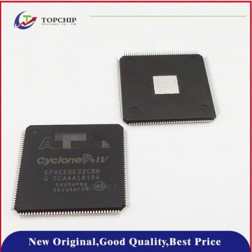 1Pcs New original EP4CE6E22C8N EP4CE6E22C8 FPGA 91 I/O 144EQFP