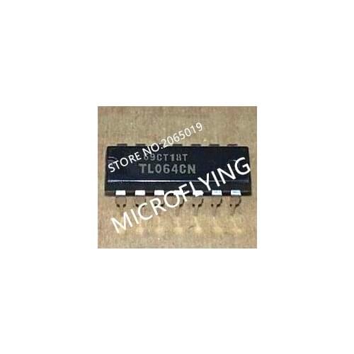 10PCS TL064CN TL064C TL064 DIP-14 Operational amplifier