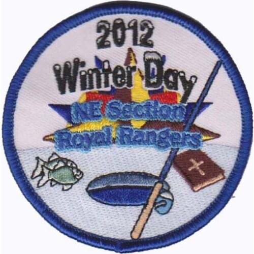 3", Embroidered Patch with merrow Boarder, Comes in Various Colors, 814-2 ,,free shipping