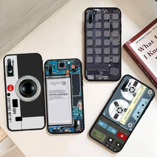 Camera Battery Calculator Phone Case For Huawei honor Mate P 9 10 20 30 40 Pro 10i 7 8 a x Lite nova 5t