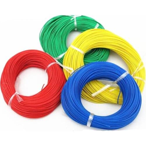 3D Printer Accessories UL1007 22AWG Red Black Yellow Blue White Green American Standard Electronics 5M