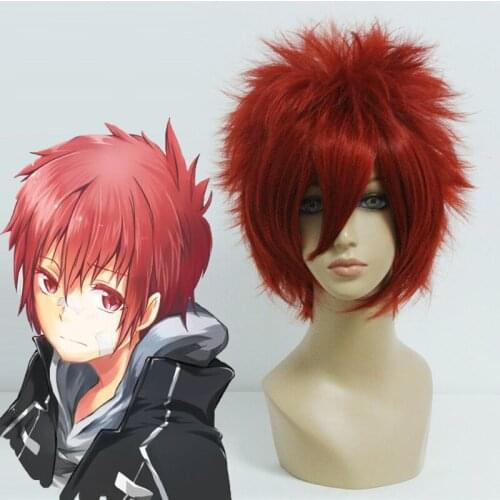 Anime Katekyo Hitman Reborn! Cosplay Wig Kozato Enma Cosplay Wigs Heat Resistant Synthetic Halloween Carnival Party Reborn Wigs